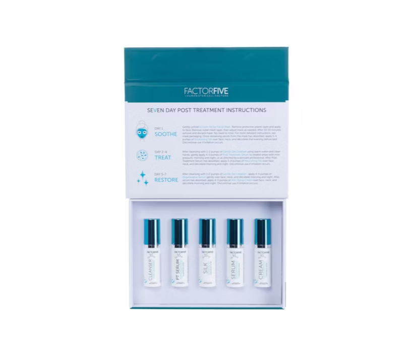 FACTOR FIVE - 7 Day Post Treatment Kit | Organic Spa Houston FACTOR FIVE - 7 Day Post Treatment Kit | Organic Spa Houston